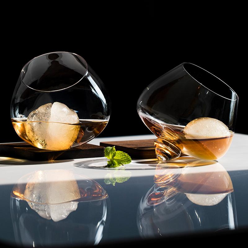 Нестандартные бокалы для коньяка, бокал для виски, бокал для вина, вращающийся, высокий, пивной, виски, бренди, коктейльный стакан, стакан, барная посуда