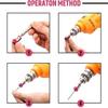 3pcs Anti-Slip Design Magnetic Ring Bit Durable Drill Tool Magnetizer  Screw Driving