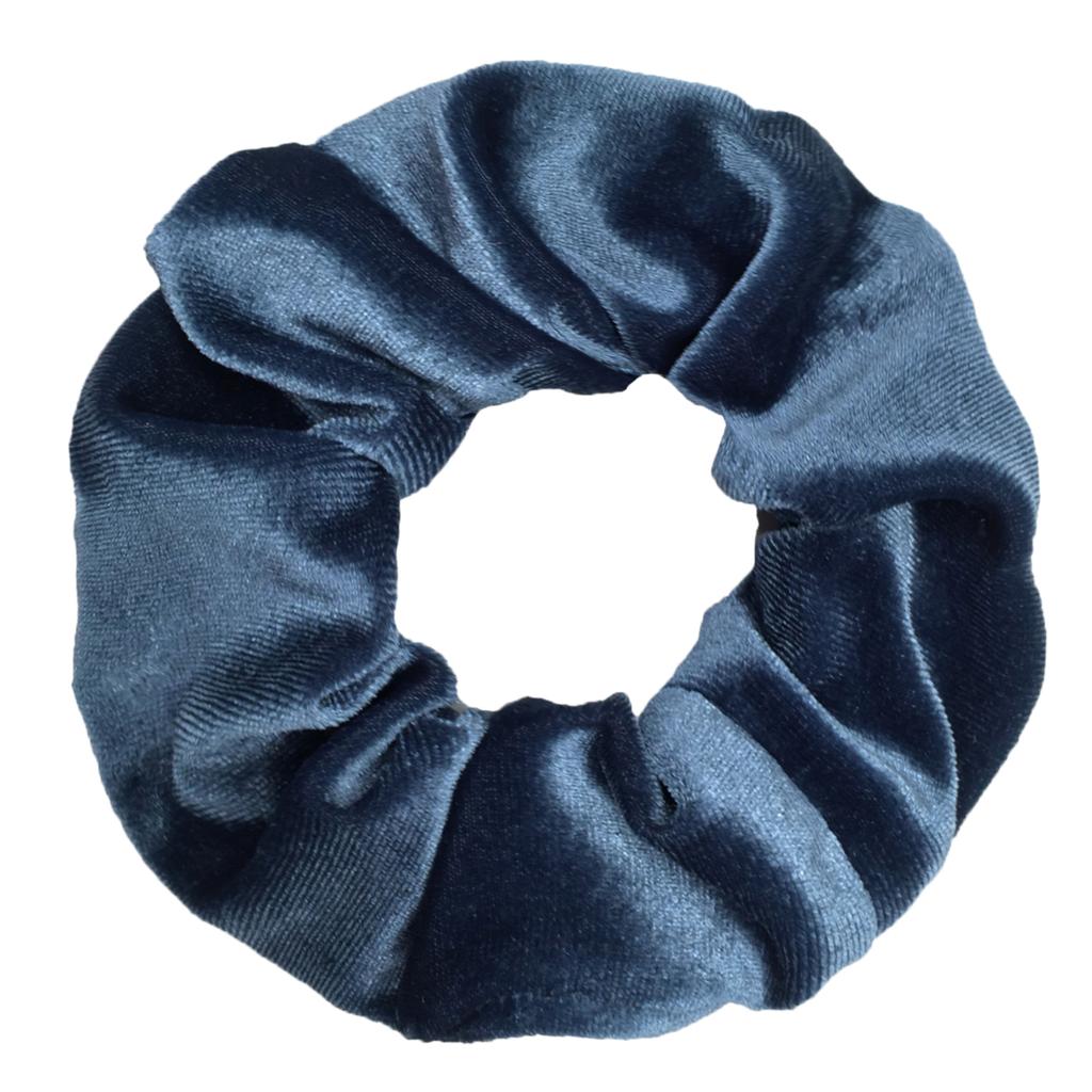 10pc/lot Scrunchies Velvet Scrunchies Hair Accessories For Women Elastic Bands Elegant Ponytail Solid Colors Coffee Black Grey