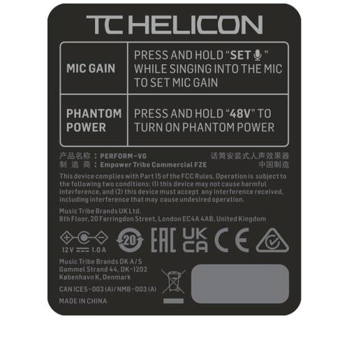TC HELICON PERFORM-VG Vocal Processor