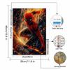 DIY Diamond Painting "Spider-man" Cross Stitch Kit Mosaic Art Diamond Painting Full Circle Diamond Home Decoration