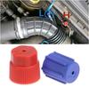 10Pieces Air Conditioning System Charging Ports Caps Set Automotive Systems High & Low Side Seals for R134a 13mm & 16mm