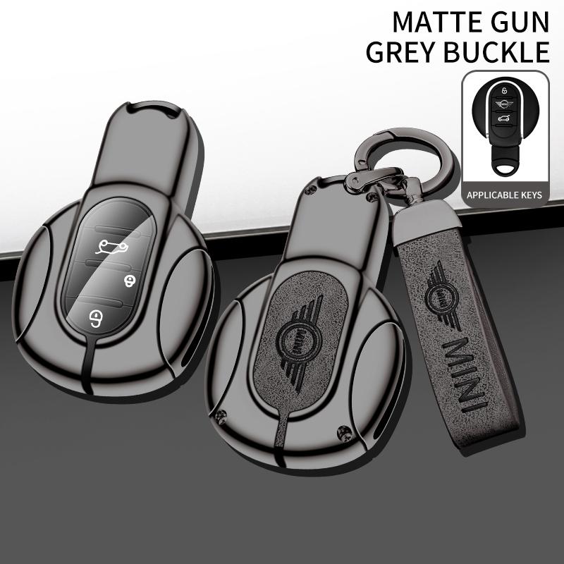 For BMW MINI COOPER S ONE JCW F54 F55 F56 F57 F60 CLUBMAN COUNTRYMAN Keychain Accessories Car Remote Key Fob Case Cover Shell mjewr55