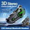 Мотоциклетные наушники гарнитура для шлема Bluetooth 5.3 наушники беспроводная гарнитура велосипедные наушники Handsfree 3D стерео наушники