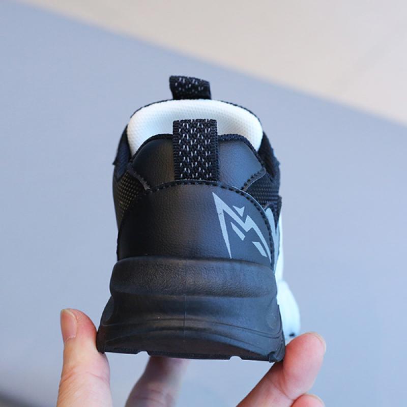 Детские кроссовки. Весенняя обувь для папы для мальчиков. Повседневная обувь для девочек с поворотными пуговицами. Красная детская обувь на мягкой подошве.