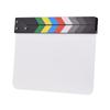 30 * 24cm/ 12 * 9in Acrylic Film Clapboard Movie Directors Clapper Board Slate Cut Action Scene