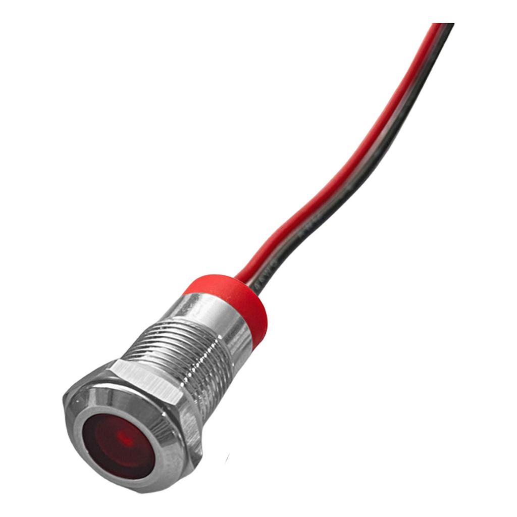 Водонепроницаемый 220В Световой Металлический Сигнальный Индикатор Для Панели Промышленного Управления И Электрооборудования