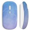 Wireless Mouse - MANIACASE - Smoke In the Sky - Blue Color - USB Wifi Key Included - Compatible Mac and PC