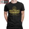 Vintage Aliens Nostromo Gold Logo Tshirt Unisex Round Neck 100 Percent Cotton T Shirt Weyland Yutani CORP New