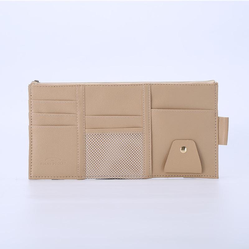 Сумка для хранения солнцезащитных очков и телефона на автомобильный солнцезащитный козырек