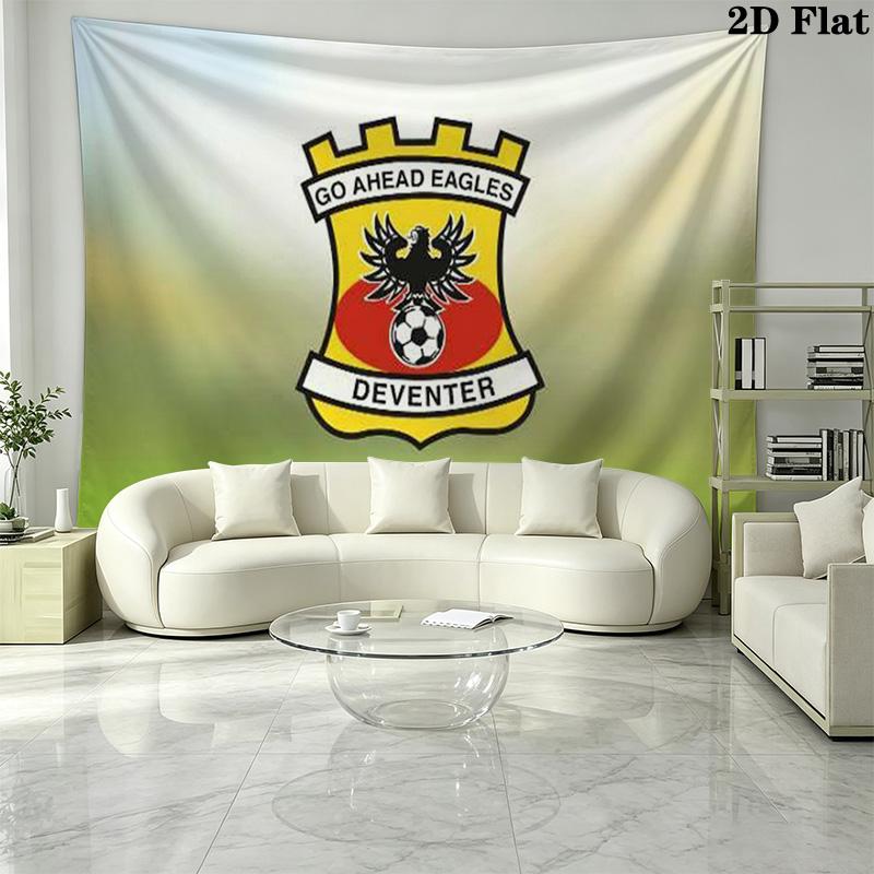 Go Ahead Eagles Wall Tapestry Aesthetic Wall Hanging Printed Fabric Blanket Decorative Tapestries for Bedroom Living Room Home Decor