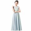 Long Dress for Kids Piano Formal Plain Junior High [LIANFOR] Girls, Recital, Children's Dress, Satin, Elegant, Junior, School, Invitation, Concert,