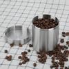 Банка для чая из нержавеющей стали 400 мл Домашние кухонные банки для хранения чая, кофе, сахара