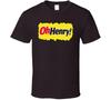Футболка в стиле ретро с изображением шоколадного батончика Oh Henry.