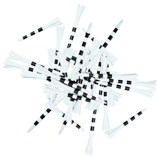 10Pcs Golf Tees Five Head Design Professional Reduce Friction Serving Pins 70mm/83mm Colorful Plastic Short Tees Practice Training Golf Ball