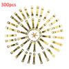 300Pcs Metal Sawtooth Hook Flat Screw Picture Frame Hanger Mounting Accessories