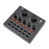 Звуковая карта V8 USB DJ-оборудование Звуковые карты Аудиомикшер Для телефона Компьютера ПК Веб-трансляции Live Внешняя Запись Караоке