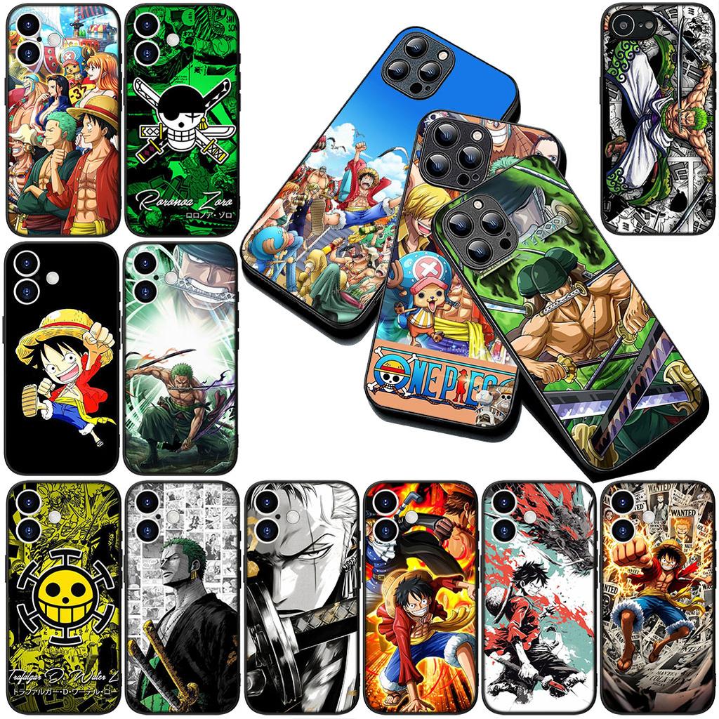 Cover for Motorola Moto G86 G57 E14 E15 G14 G34 G67 G84 G24 A54 G15 Power E22 Phone Case Anime Luffy One Piece Roronoa Zoro