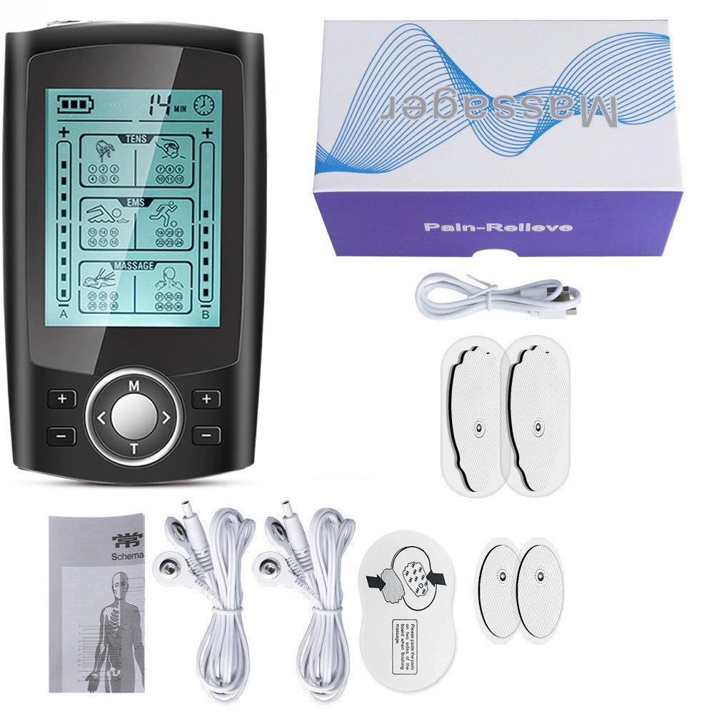 36-режимный электростимулятор мышц Tens для массажа плеч и шеи