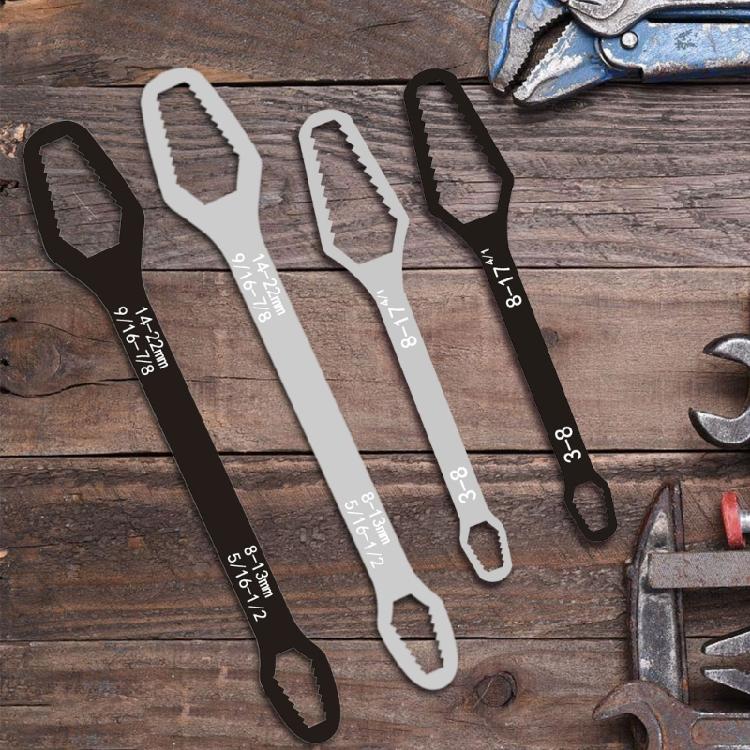 Универсальные Torx-ключи с двойной головкой, самозатягивающиеся, регулируемые 3 мм - 22 мм для эффективного ремонта дома и автомобиля