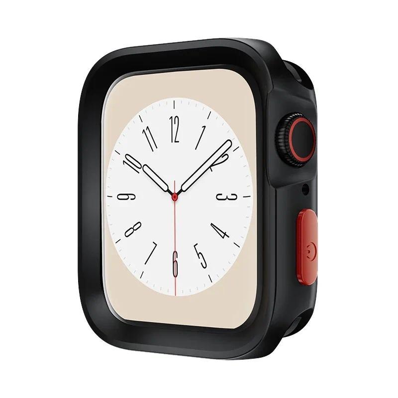 Конфетный Мягкий Силиконовый Чехол для Apple Watch Cover 11 10 9 8 7 6 5 4 SE 3 Защитный Iwatch Ultra 3 49мм Серии 45 41 44 46мм Бампер