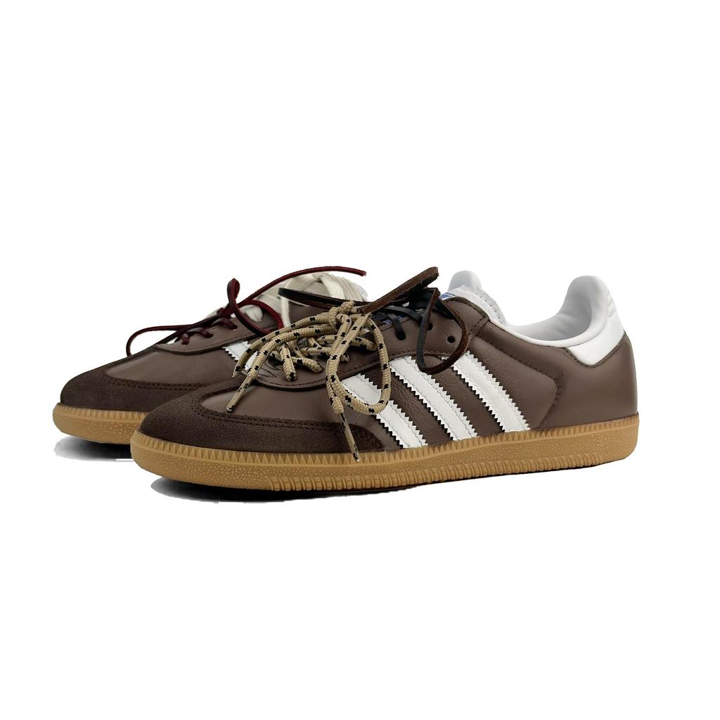 adidas Оригиналы SAMBA OG Устойчивые к скольжению Устойчивые к истиранию Устойчивые к скольжению Устойчивые к истиранию Низкие кеды для скейтбординга IE3437(Команда225-)