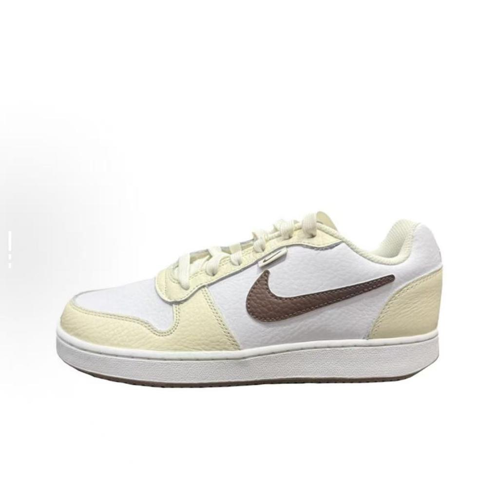 Nike EBERNON Golden Years Box Slip Resistant Abrasion Resistant Low top Skateboard Shoes Men's Gray Gold IM3370-121(Team836-)