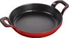 Staub Stackable Dish Cherry Enamel Iron Gratin Dish Japanese Dish "Round 16cm" [Authorized Product] 40509-894