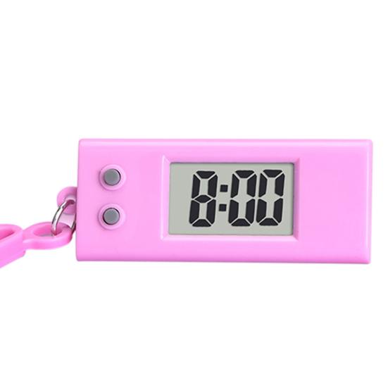 Practical Mini Electronic Clock Multifunctional LCD Digital Display Lightweight Electronic Clock Desktop Accessories for Office