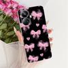 For Realme 10 Pro Case Soft Silicone TPU Protective Bow flower Phone Case For Realme 10Pro+ transparent Realme10 4G Cover Coque