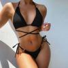 Женский купальник, женский сексуальный комплект микро-бикини, черные женские купальники, купальный костюм, купальные костюмы, пляжная одежда, бикини