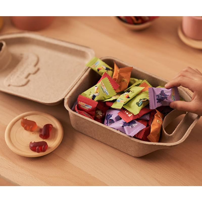 Mini Max Jungle Multivitamin Mineral Strawberry Flavor 120g, 30 Tablets, 3 Units