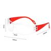 UV Protection Safety Glasses Impact Resistant Eye Protection Goggles Durable Protective Lens