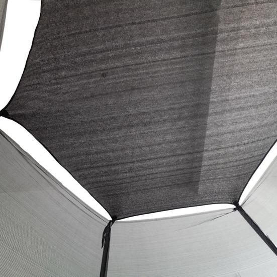 6/8/10/12/14/16-футовый тент для батута, устойчивый к ультрафиолетовому излучению, водонепроницаемый, устойчивый к погодным условиям, наружный 45820 батутный навес