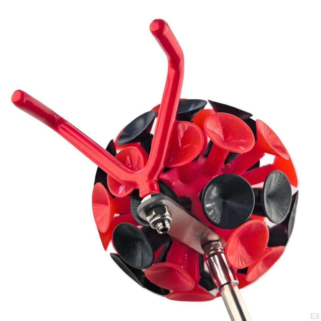 Инструмент для извлечения дисков для гольфа с присоской для легкого доступа к кустарникам