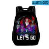 Модные Новинки Kpop Молодежные Школьные Сумки Унисекс Gorilla Tag Дорожные Сумки 3D Печать Оксфорд Водонепроницаемые Рюкзаки на Плечо для Ноутбуков