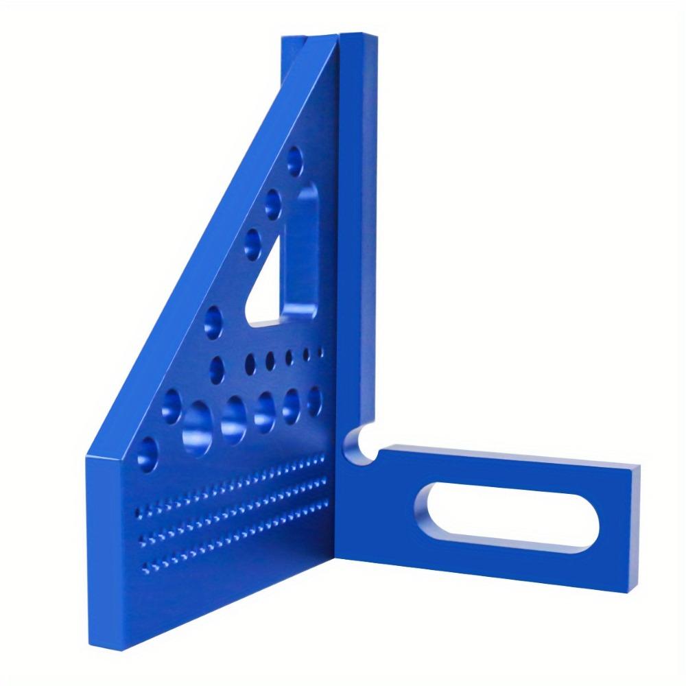 Угольник для деревообработкиУгольник для деревообработки с дюбелямиТреугольная линейка из алюминиевого сплаваРазметчик для рыболова