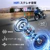 Motorcycle Headset, Moman RS-C Motorcycle Earphones AI Voice Voice Activation