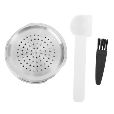 Многоразовые кофейные капсулы, простые в использовании, PP SUS, многоразовые кофейные капсулы для приготовления кофе