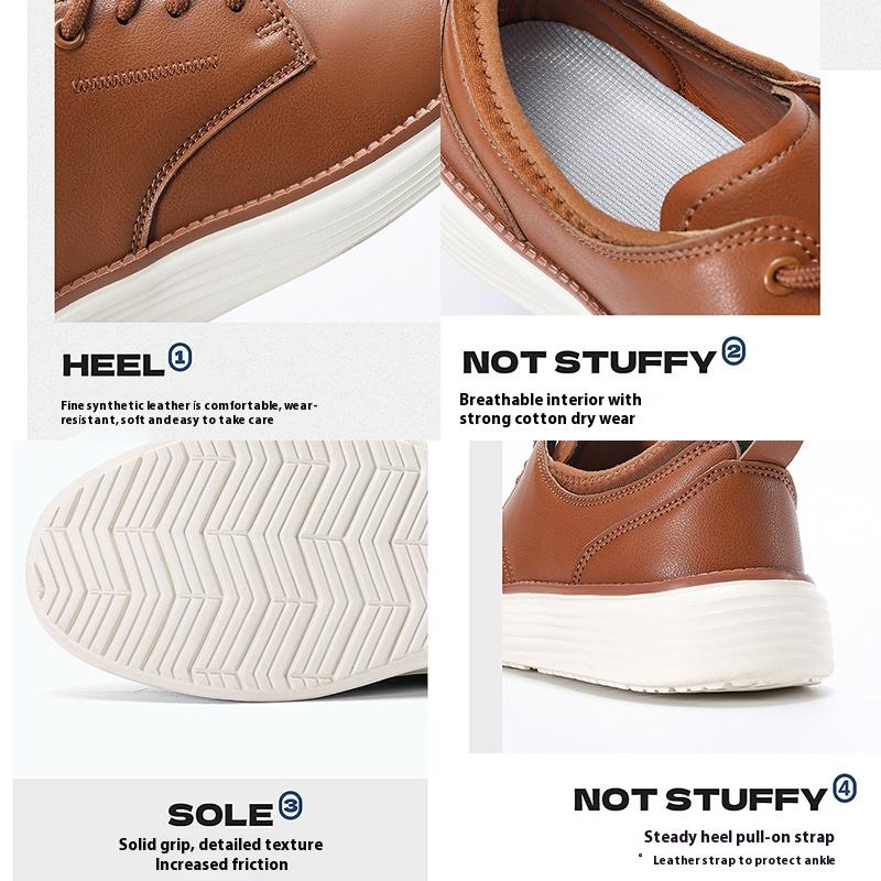 Мужские повседневные туфли оксфорды из искусственной кожи, модные кроссовки для отдыха, легкие удобные туфли для ходьбы