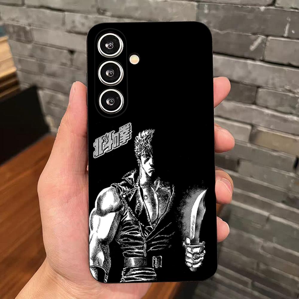 ЧЕХОЛ ДЛЯ ТЕЛЕФОНА ANIME F-Кулак Северной Звезды Для Samsung S25 Edge S24 S23 S22 S21 S20 Ultra Plus Fe Galaxy A54 A53 A34 A25 A16 Sili