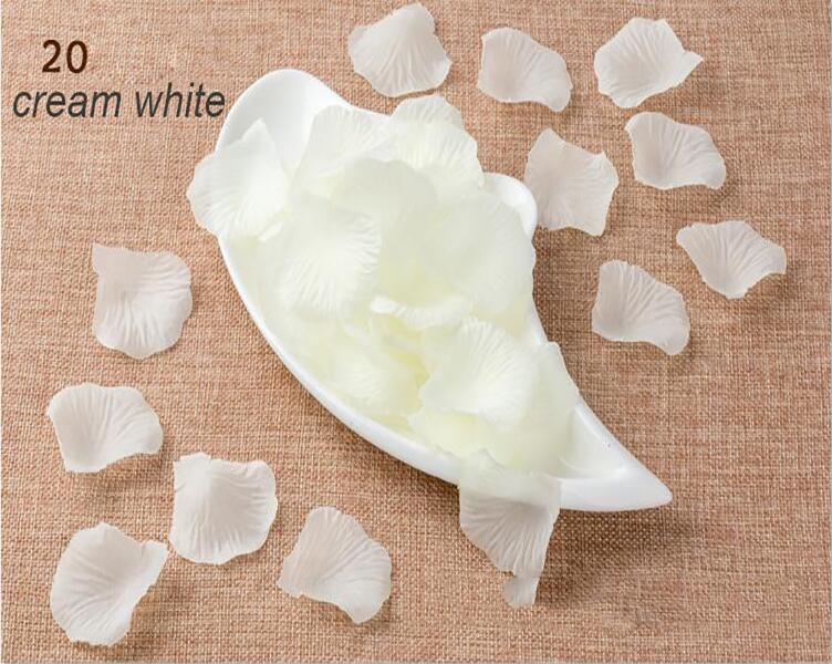 100 шт./пакет Шелковые лепестки роз Искусственные цветы Свадебные мероприятия Украшение стола Товары для вечеринок Конфетти AVE