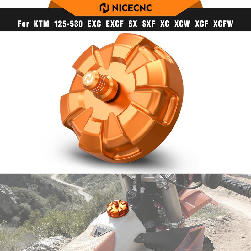 NICECNC For KTM EXC 300 2014-2026 Fuel Tank Cap For KTM EXC-F 350 SX 125 SXF 450 XC XCF XCW XW-F Husqvarna TE 300 GasGas EC 300