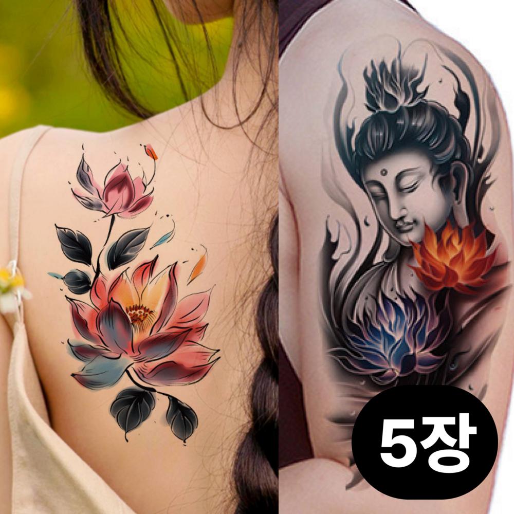 BTX006 Boutique 38 Semi-permanent Tattoo Sticker, 1 set
