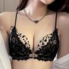 Sexy Lace Bras For Women Underwear Push Up Bras Front Buckle Backless Fashion Lady Bras Girls Black Bras