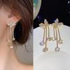 925 Silver Needle Korean Fashion Big Crystal Heart Earrings For Women Jewelry Trending New Luxury Women's Zircon Earrings