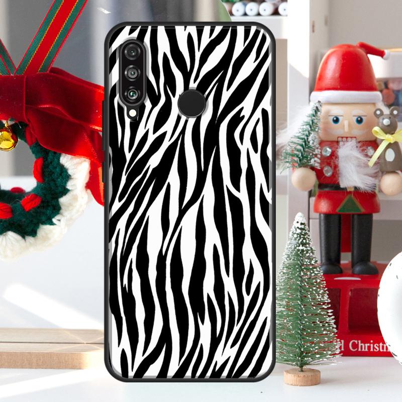Zebra Skin Print For Huawei Nova Y73 Y60 Y70 Y90 Y72 Y61 Y91 7i 8i 11i 12i 12s 9 10 SE P20 P30 P40 Lite Case