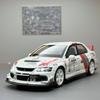 JDM 1:32 Mitsubishi Lancer Evolution EVO Petroleum Version Alloy Die Casting Model Sound & Light Toys Adult Gifts For Boyfriend