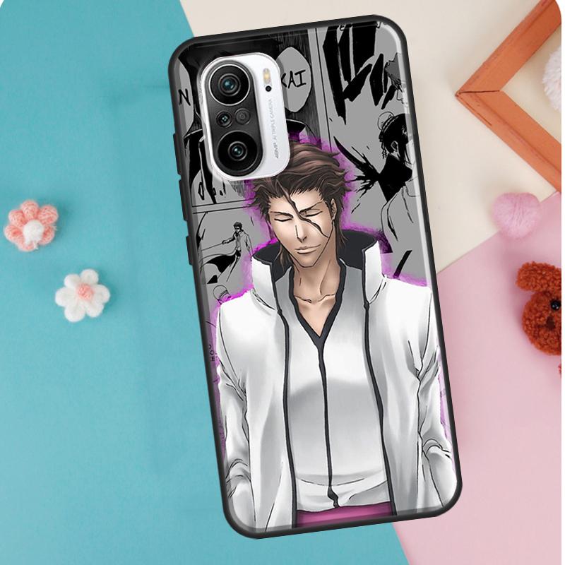 Чехол с аниме «Сосуке Айзен Блич» для POCO M3 M4 F1 F2 F3 X4 GT X3 Pro, чехол для Xiaomi 11T 10T 12 Pro 12X Mi 11 Lite