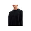 Y-3 Однотонный пуловер с круглым вырезом, с длинными рукавами, женский свитшот, черный IW0075